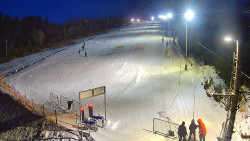 Kamera u nástupu na vlek svah A