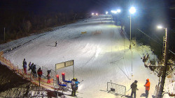 Kamera u nástupu na vlek svah A