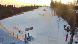 Kamera u nástupu na vlek svah A