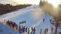 Kamera u nástupu na vlek svah A