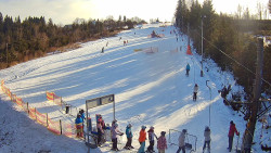 Kamera u nástupu na vlek svah A