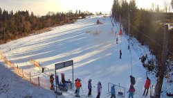 Kamera u nástupu na vlek svah A