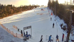 Kamera u nástupu na vlek svah A