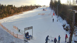 Kamera u nástupu na vlek svah A