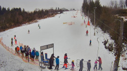 Kamera u nástupu na vlek svah A