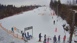 Kamera u nástupu na vlek svah A