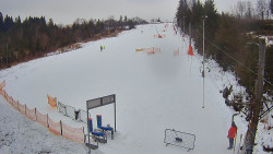 Kamera u nástupu na vlek svah A