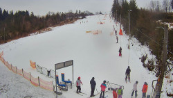 Kamera u nástupu na vlek svah A