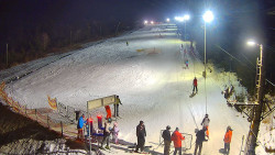 Kamera u nástupu na vlek svah A