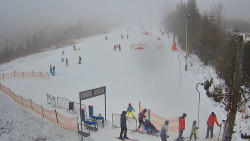 Kamera u nástupu na vlek svah A