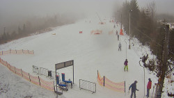 Kamera u nástupu na vlek svah A