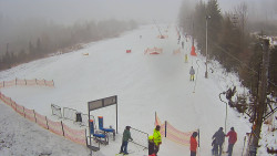 Kamera u nástupu na vlek svah A