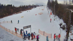 Kamera u nástupu na vlek svah A