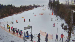 Kamera u nástupu na vlek svah A