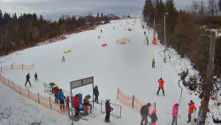 Kamera u nástupu na vlek svah A