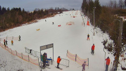 Kamera u nástupu na vlek svah A