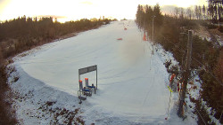 Kamera u nástupu na vlek svah A