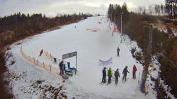 Kamera u nástupu na vlek svah A