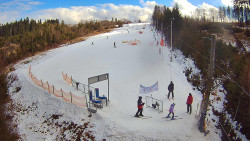 Kamera u nástupu na vlek svah A