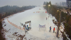 Kamera u nástupu na vlek svah A