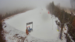 Kamera u nástupu na vlek svah A