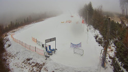 Kamera u nástupu na vlek svah A