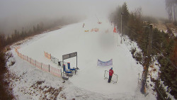 Kamera u nástupu na vlek svah A