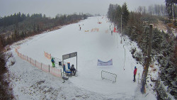 Kamera u nástupu na vlek svah A