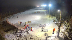 Kamera u nástupu na vlek svah A