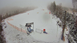 Kamera u nástupu na vlek svah A