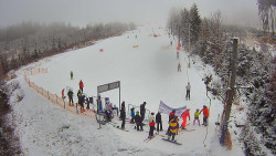 Kamera u nástupu na vlek svah A