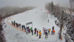 Kamera u nástupu na vlek svah A