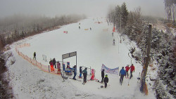 Kamera u nástupu na vlek svah A