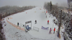 Kamera u nástupu na vlek svah A