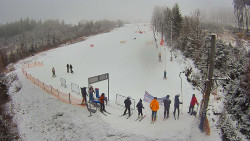 Kamera u nástupu na vlek svah A