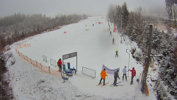 Kamera u nástupu na vlek svah A