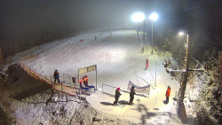 Kamera u nástupu na vlek svah A