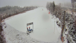 Kamera u nástupu na vlek svah A