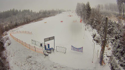 Kamera u nástupu na vlek svah A