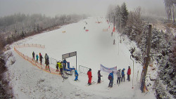 Kamera u nástupu na vlek svah A