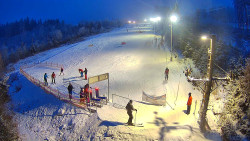 Kamera u nástupu na vlek svah A