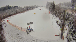 Kamera u nástupu na vlek svah A