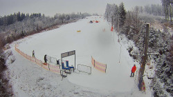 Kamera u nástupu na vlek svah A