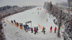 Kamera u nástupu na vlek svah A