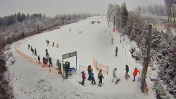 Kamera u nástupu na vlek svah A