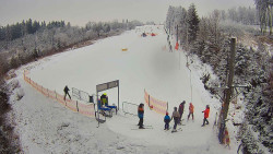 Kamera u nástupu na vlek svah A