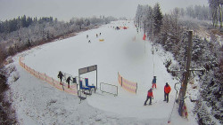 Kamera u nástupu na vlek svah A