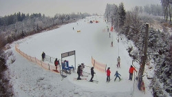 Kamera u nástupu na vlek svah A