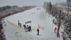 Kamera u nástupu na vlek svah A