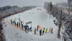 Kamera u nástupu na vlek svah A